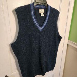Jos A. Bank Wool Blend Sweater Vest size XL